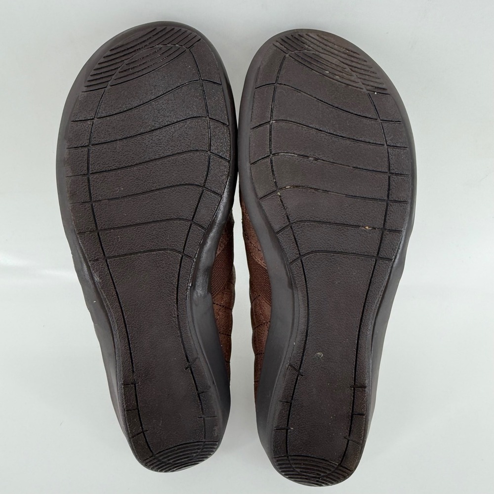 JSport by Jambu Lisa Brown Quilted Faux Fur‎  Slip On Shoes S5LSA34 Women 6.5 - Picture 7 of 8